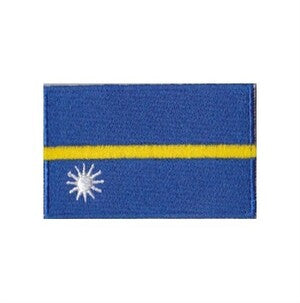 Nauru Flag Patch