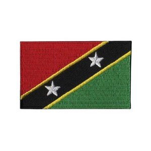 Saint Kitts and Nevis Flag Patch