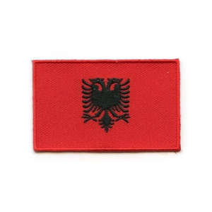 Albania Flag Patch
