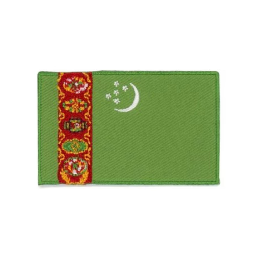 Turkmenistan Flag Patch