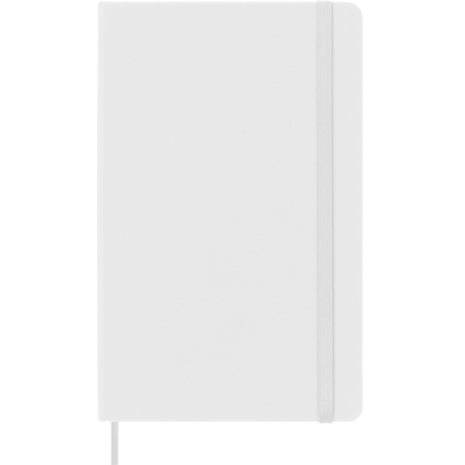 Large Ruled Hard Cover Notebook -  White