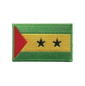 São Tomé and Príncipe Flag Patch