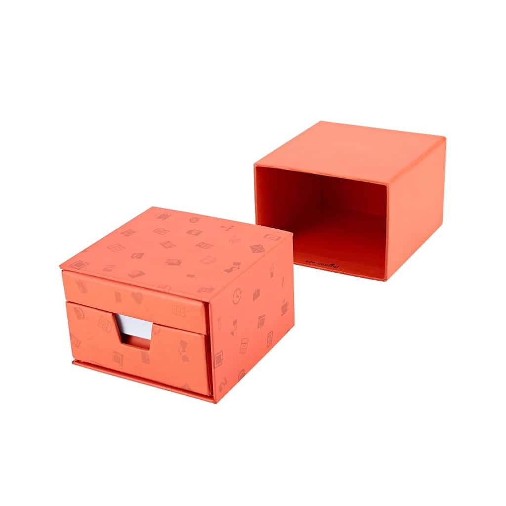 Memo/Calendar Cube - Orange