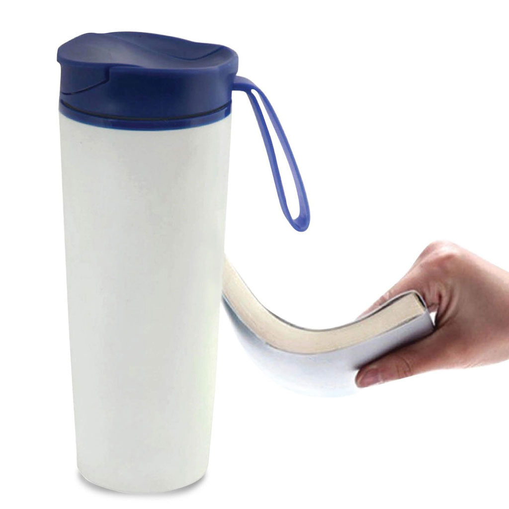Anti-Spill Mug with Blue lid