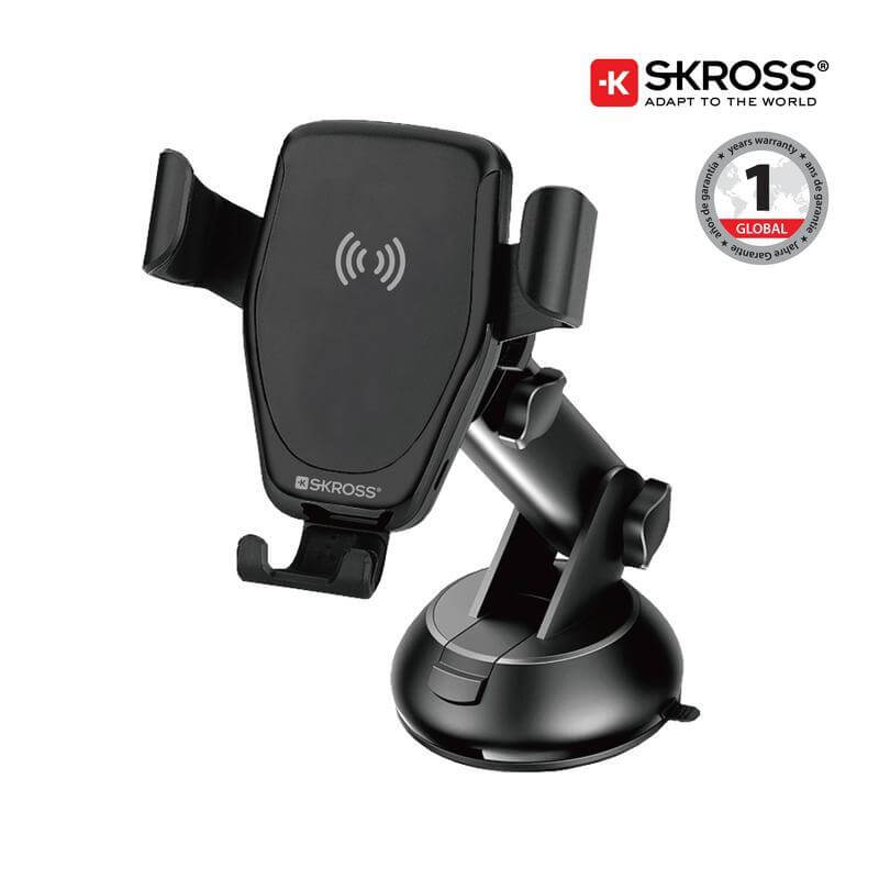Car Holder & Wireless Charger - Black