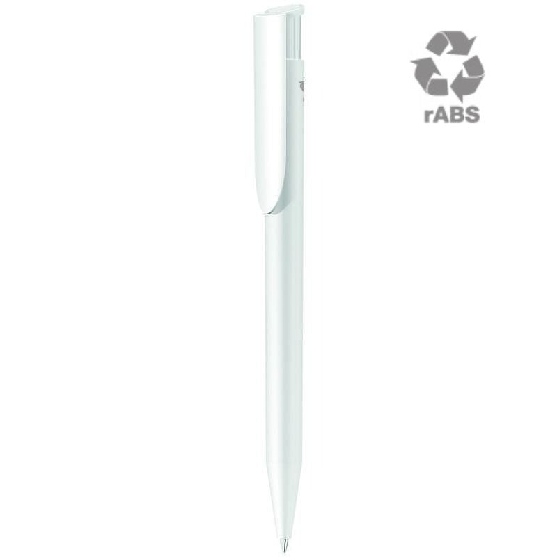 Recycled Plastic Pen - White