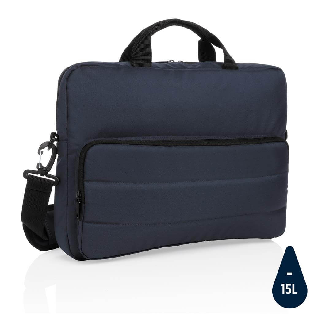 RPET 15.6" Laptop Bag - Navy Blue