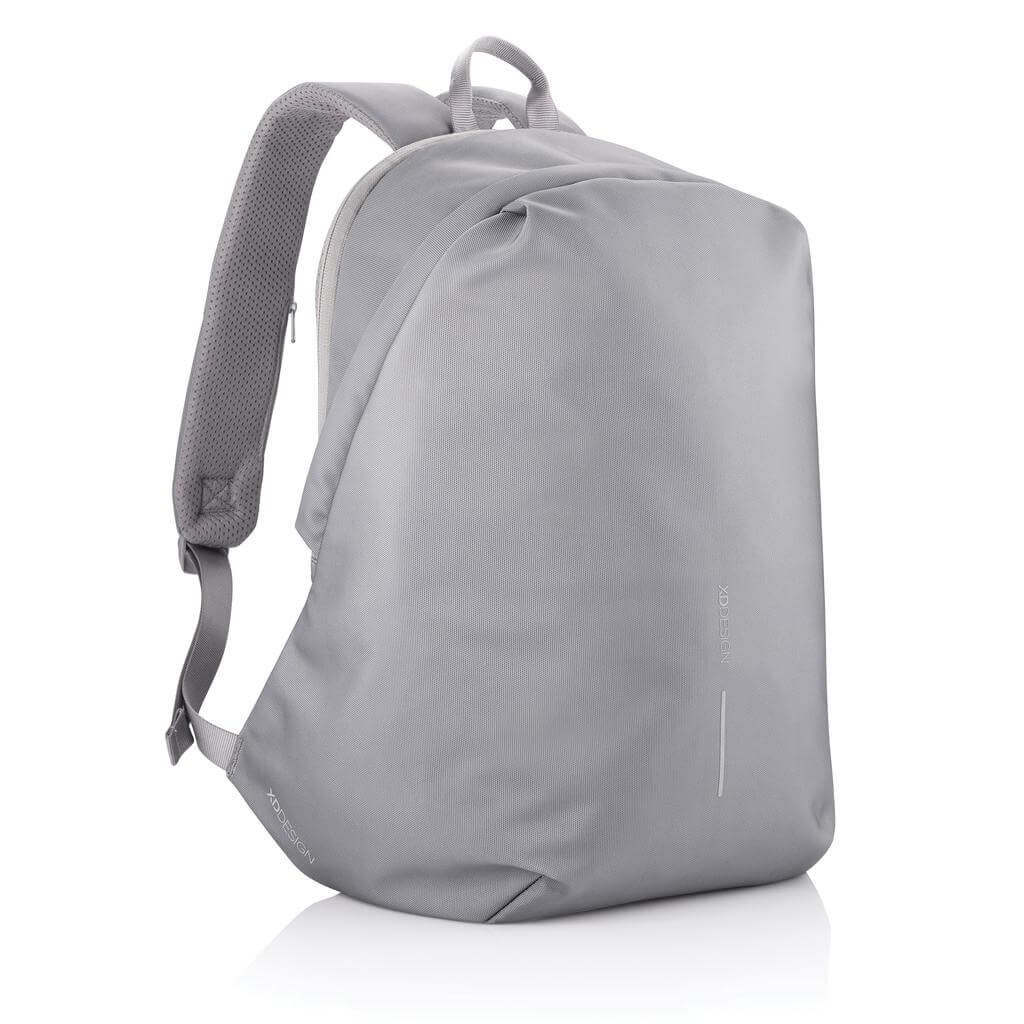 Soft Anti-Theft Backpack - Grey