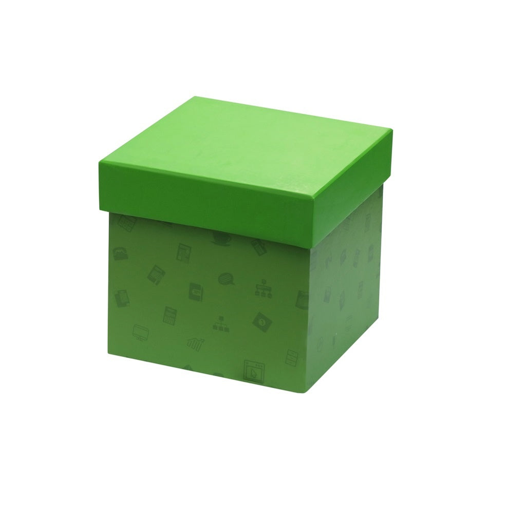 Desktop Memo Cube - Green