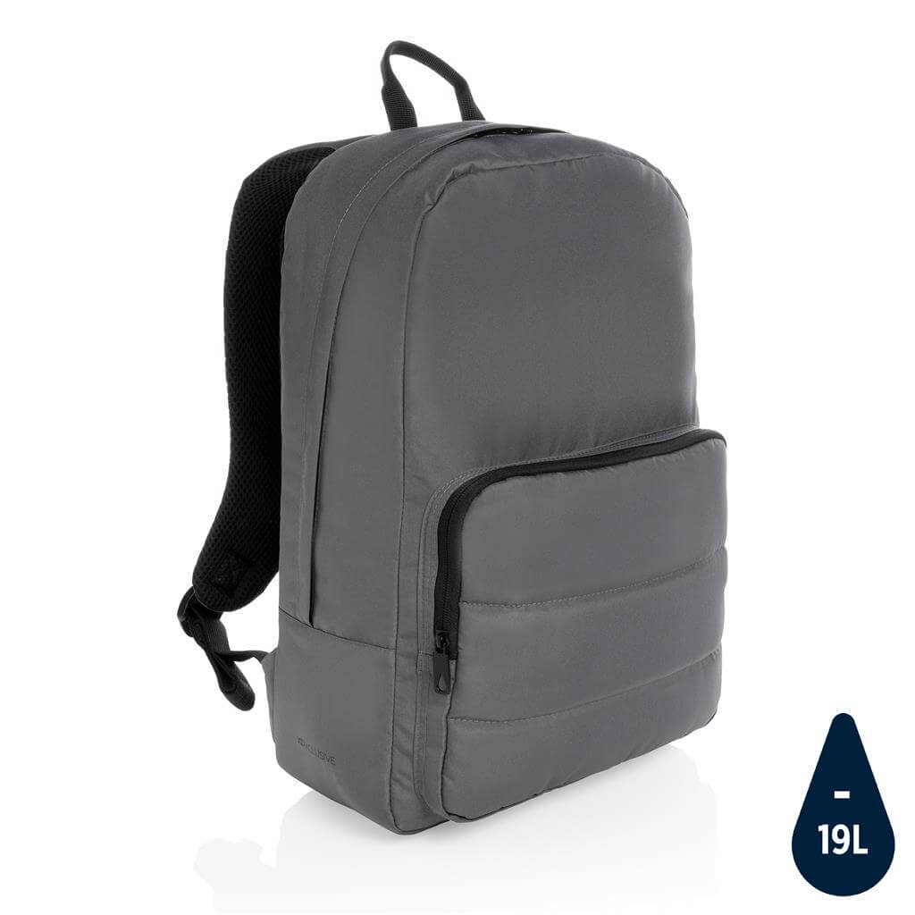 Basic 15.6" Laptop Backpack - Grey