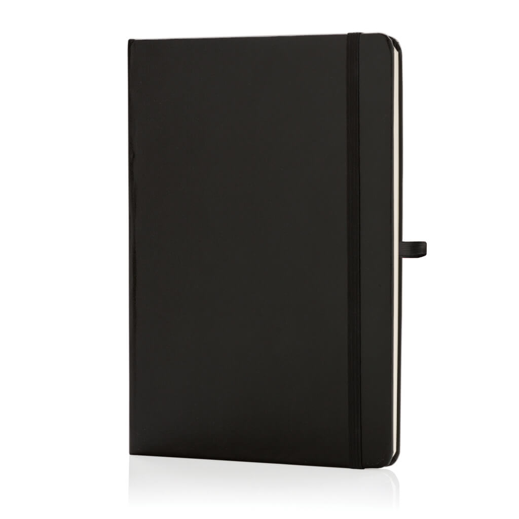 A5 Hardcover Ruled Notebook Black