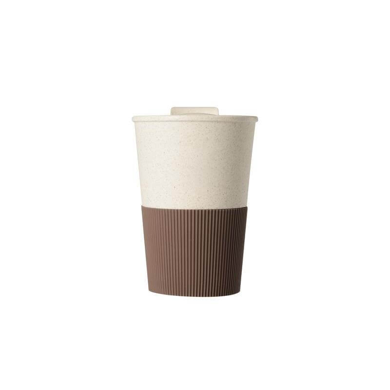 Reusable Wheatstraw Cup 350ml - Brown