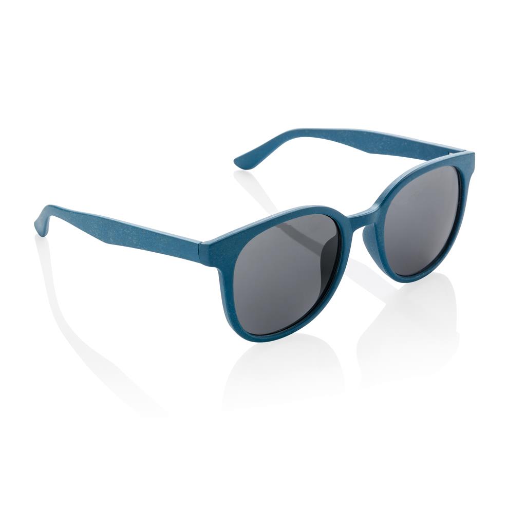 Wheat Straw Sunglasses - Blue