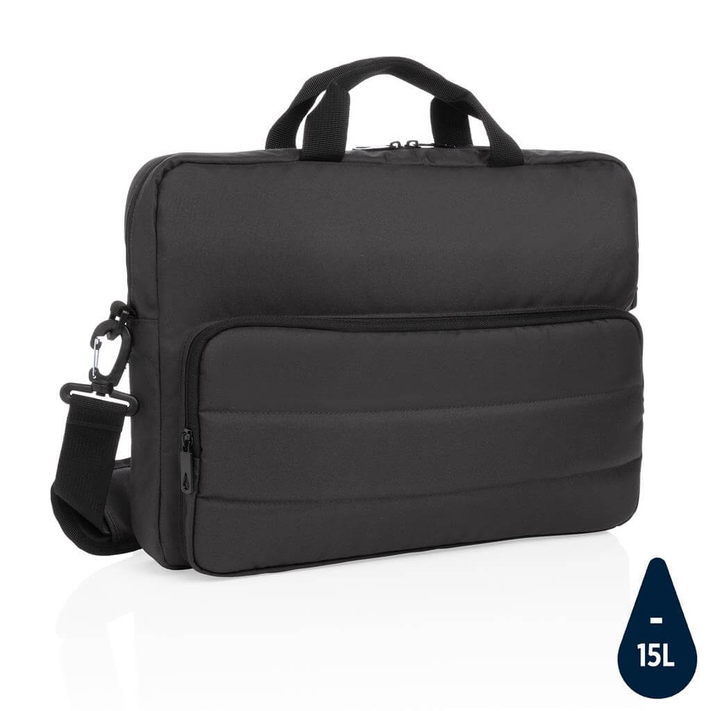 RPET 15.6" Laptop Bag - Black