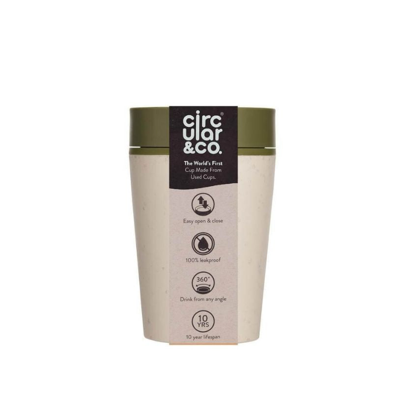 Circular Cup Cream & Honest Green 8oz