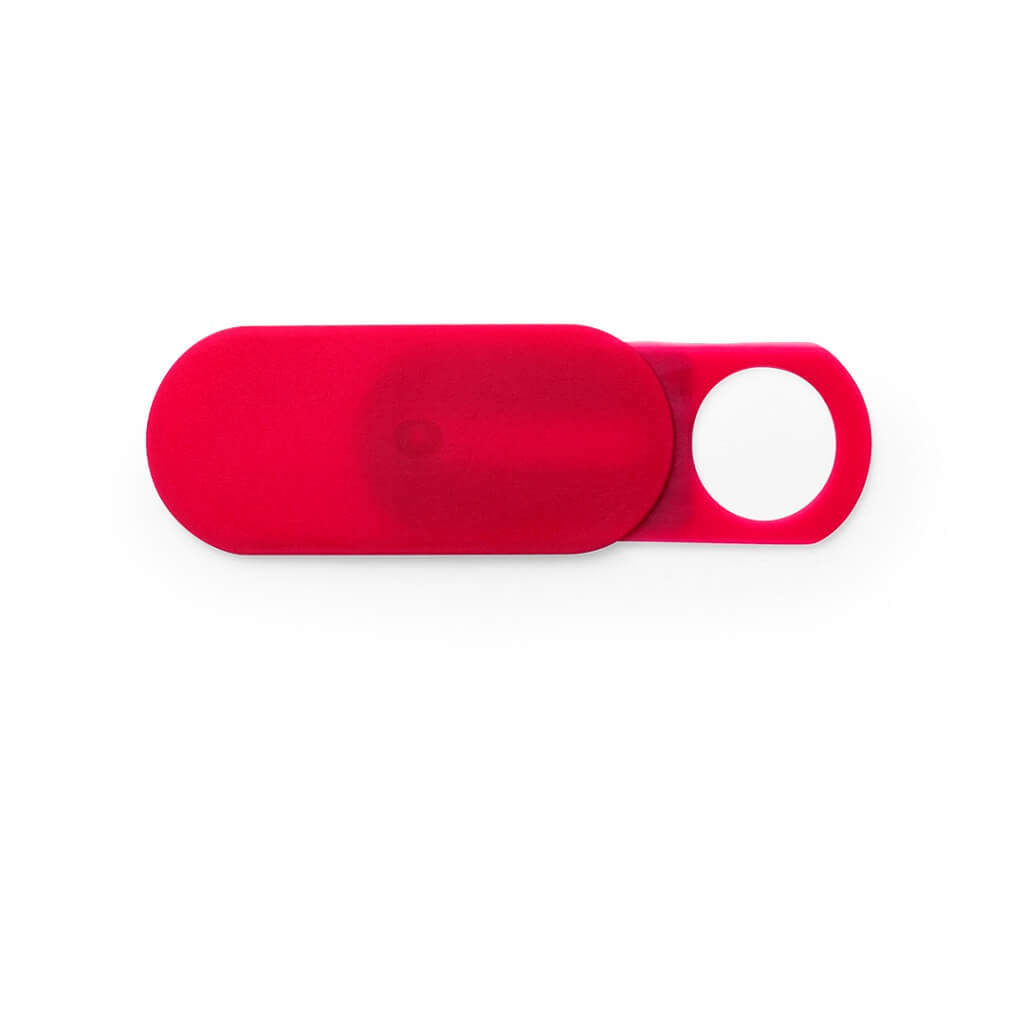 Adhesive Webcam  Cover Red