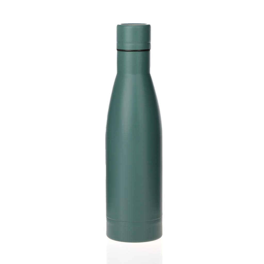 Copper Vacuum Insulated Double Wall Water Bottle - Green