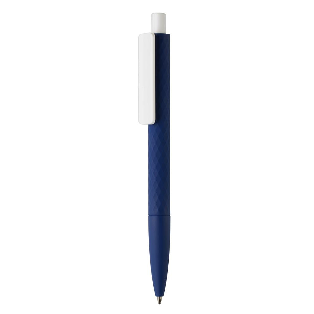 Geometric Design Pen - Navy Blue