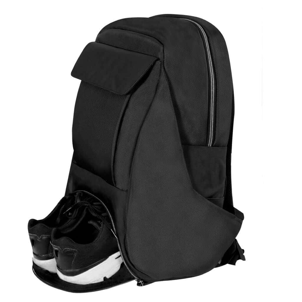 18" Laptop Backpack For Work & Sports/gym - Black