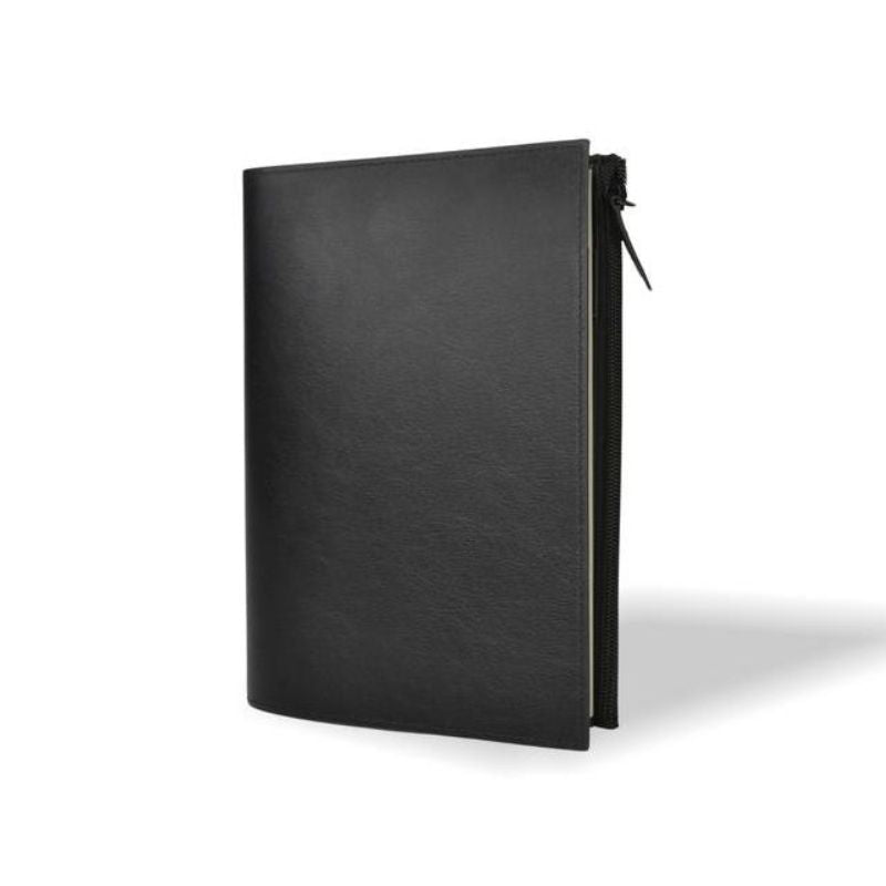 A5 PU Replaceable Notebook with Cover - Black