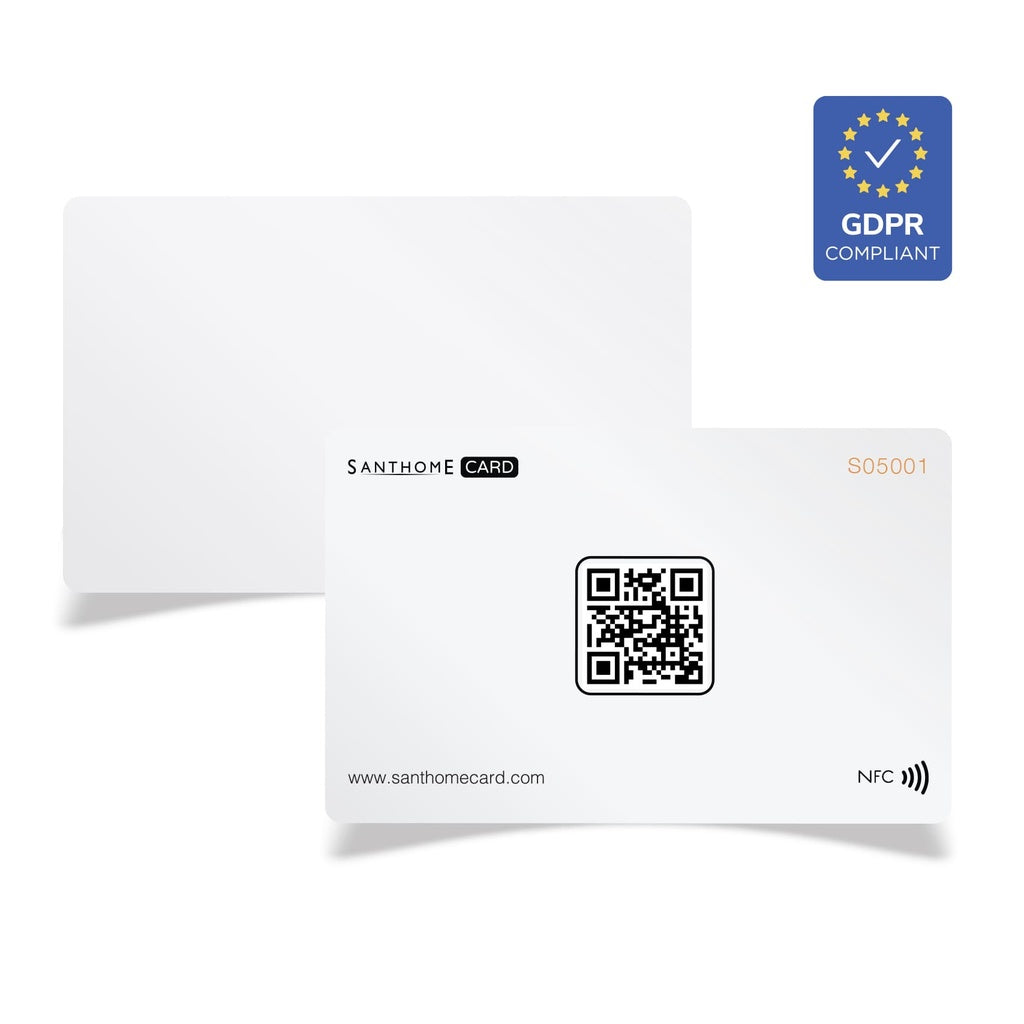 Digital Business NFC Card - White