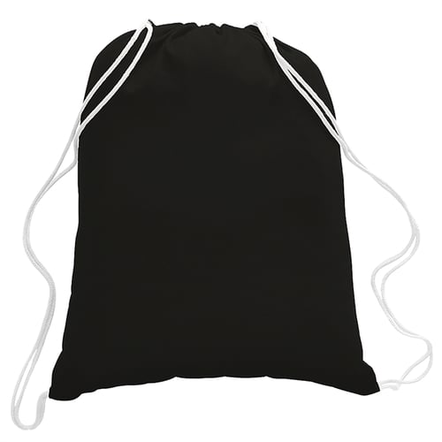 Cotton Drawstring bag 240GSM - Black