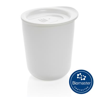 Classic Coffee Tumbler - White (anti-microbial)