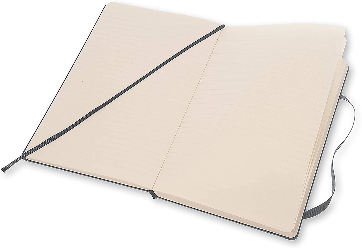 Hard Cover Large Ruled Notebook - Slate Grey