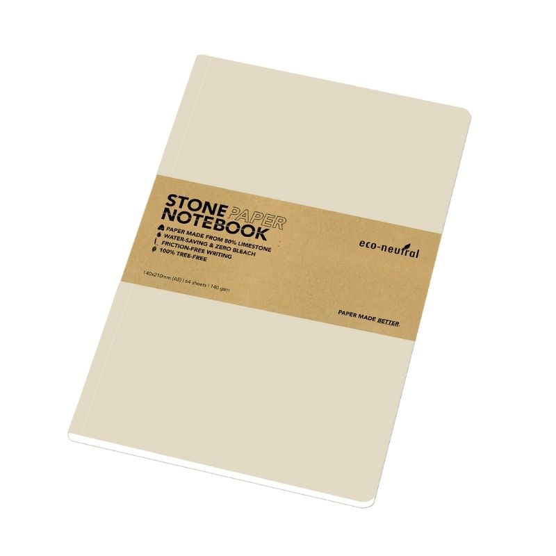 Stone Paper Tree-Free Notebook - Birch