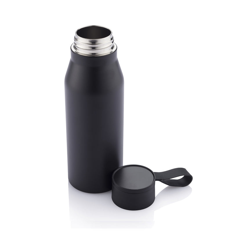 Collection Recycled Stainless Steel Vacuum Bottle - Black