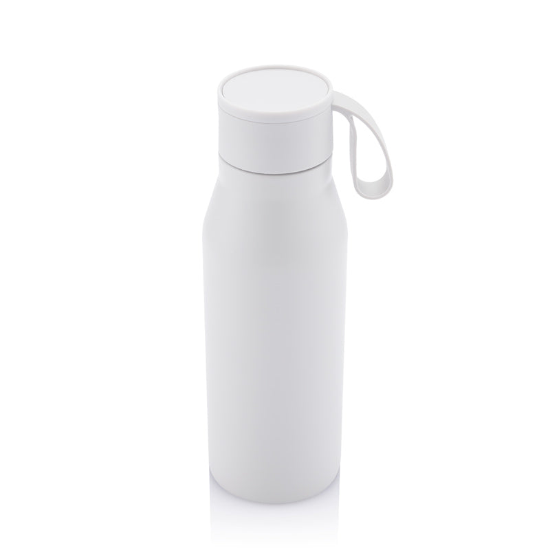 Collection Vacuum Bottle with Loop - 600ml - White