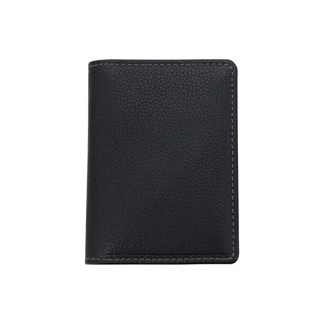 Card Case In Genuine Leather (Anti-microbial)