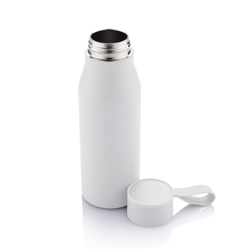 Collection Vacuum Bottle with Loop - 600ml - White