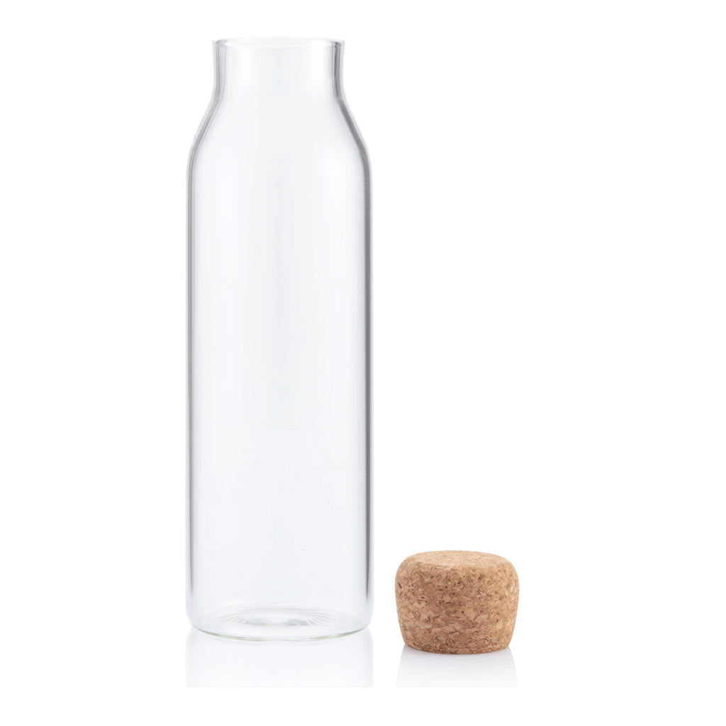Glass Bottle with Cork Lid - 1200ml