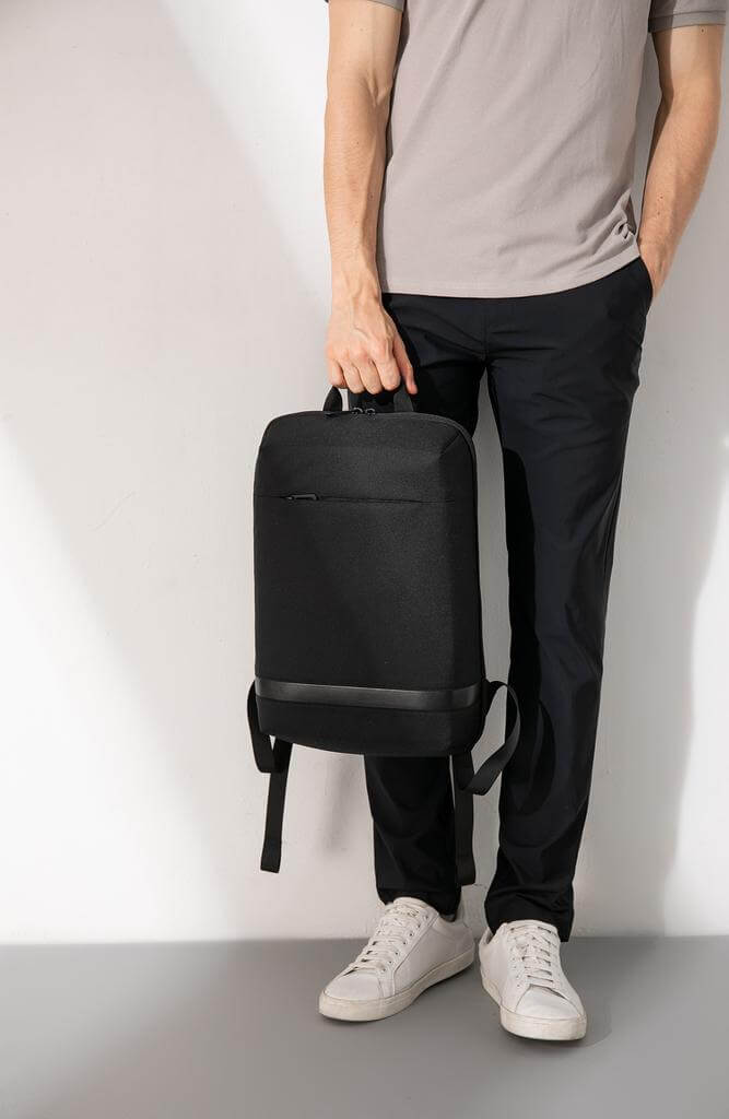 Slim RPET 15.6" Laptop Backpack -  Black