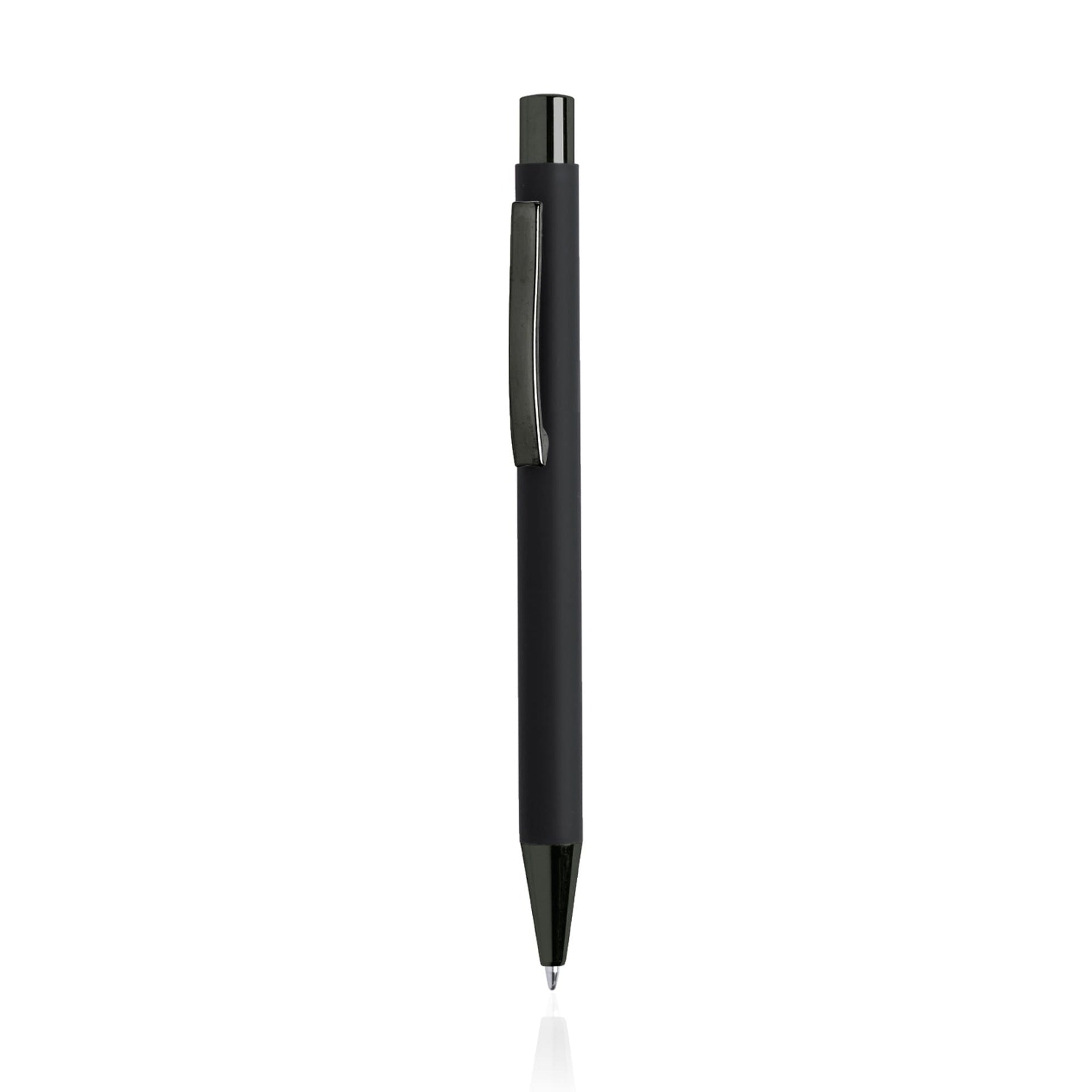 A5 Hard Cover Notebook and Pen Set - Black