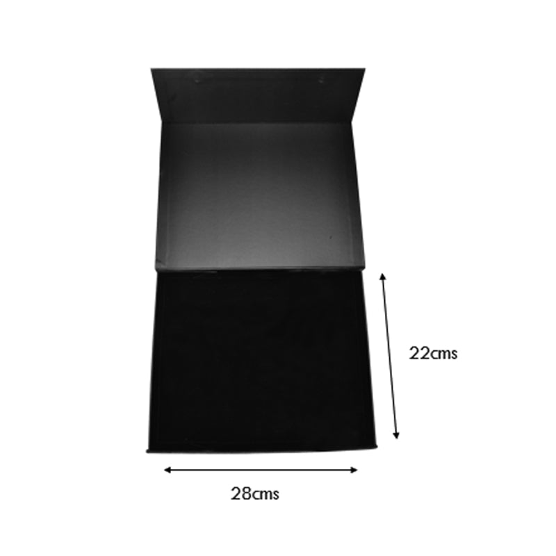 Gift Set Packaging with Magnet Closing (Medium) - Black