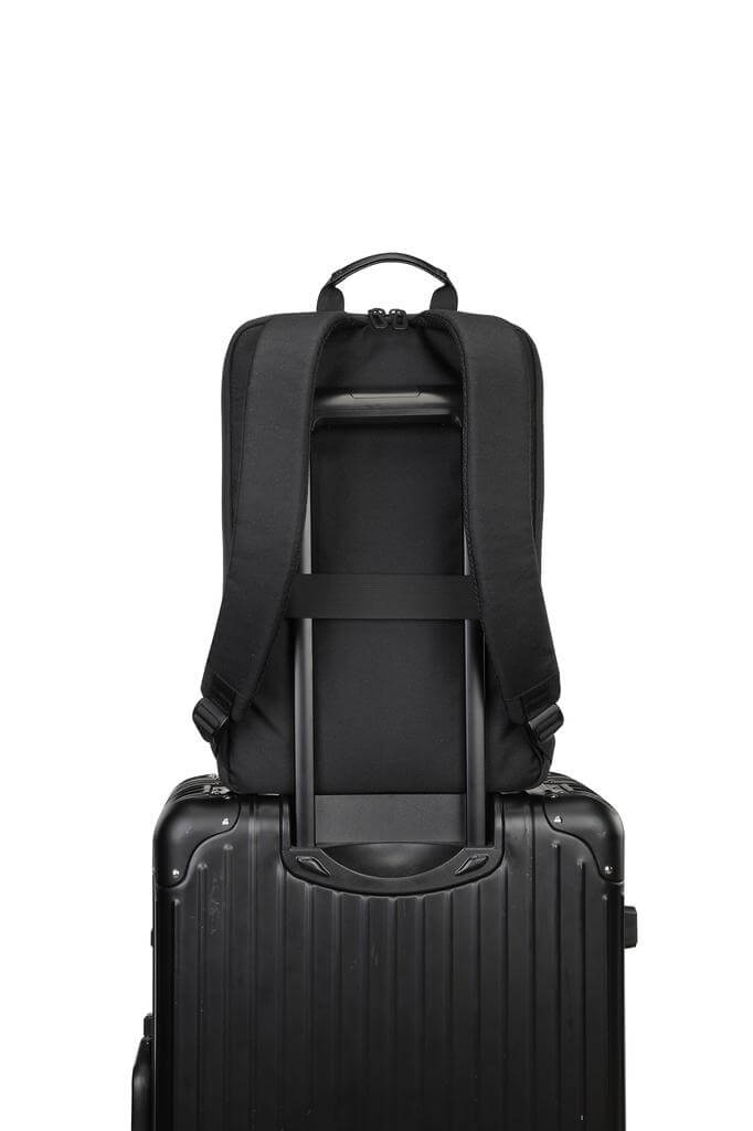 Slim RPET 15.6" Laptop Backpack -  Black