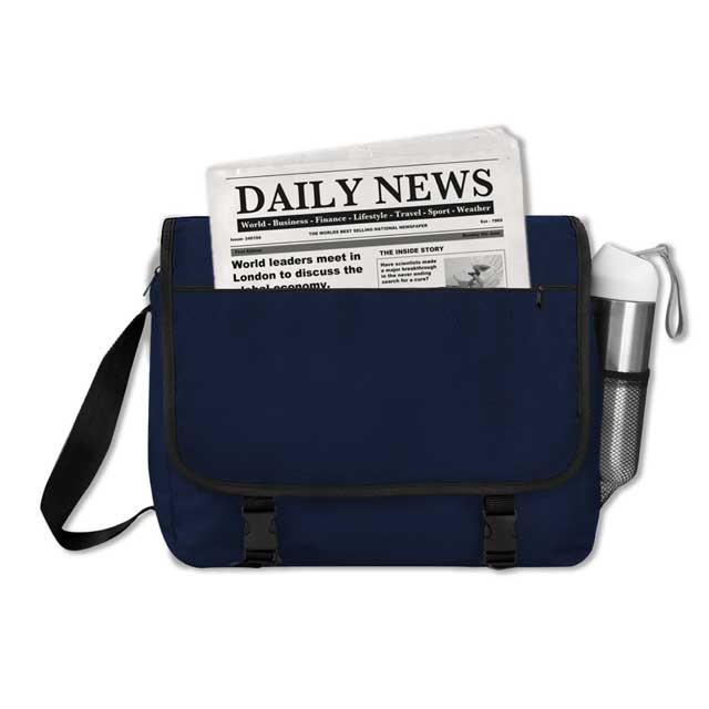 Messenger Bag Navy Blue
