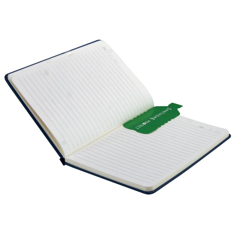 A5 rPET & FSC Certified Notebook - Navy Blue (Anti-Microbial)