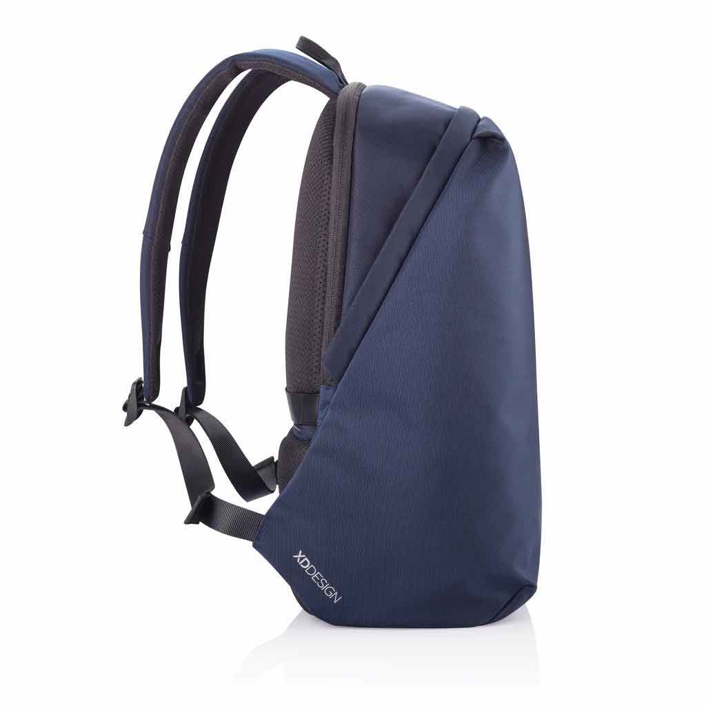 Soft Anti-Theft Backpack - Navy Blue