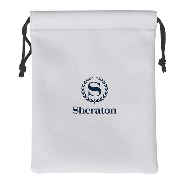 Luxury Golf Pouch with Drawstring