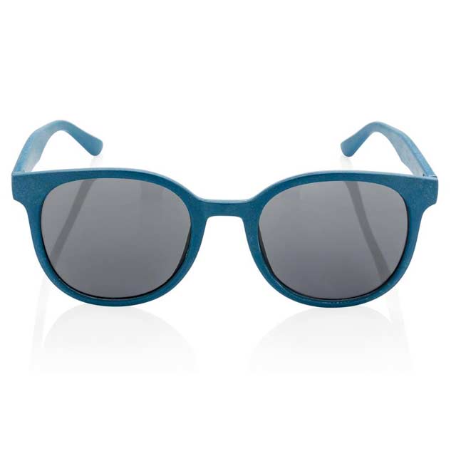 Wheat Straw Sunglasses - Blue