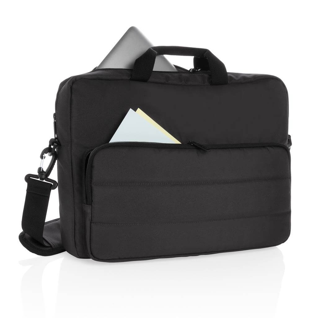 RPET 15.6" Laptop Bag - Black