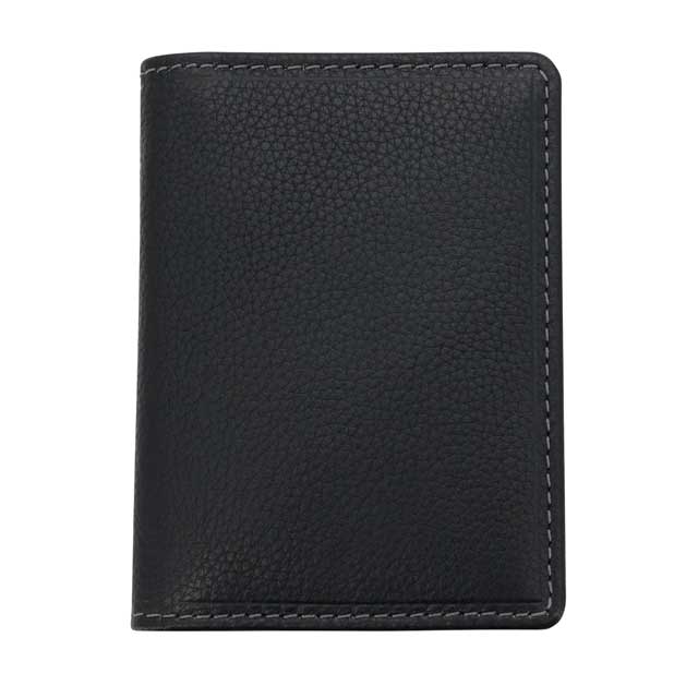 Card Case In Genuine Leather (Anti-microbial )